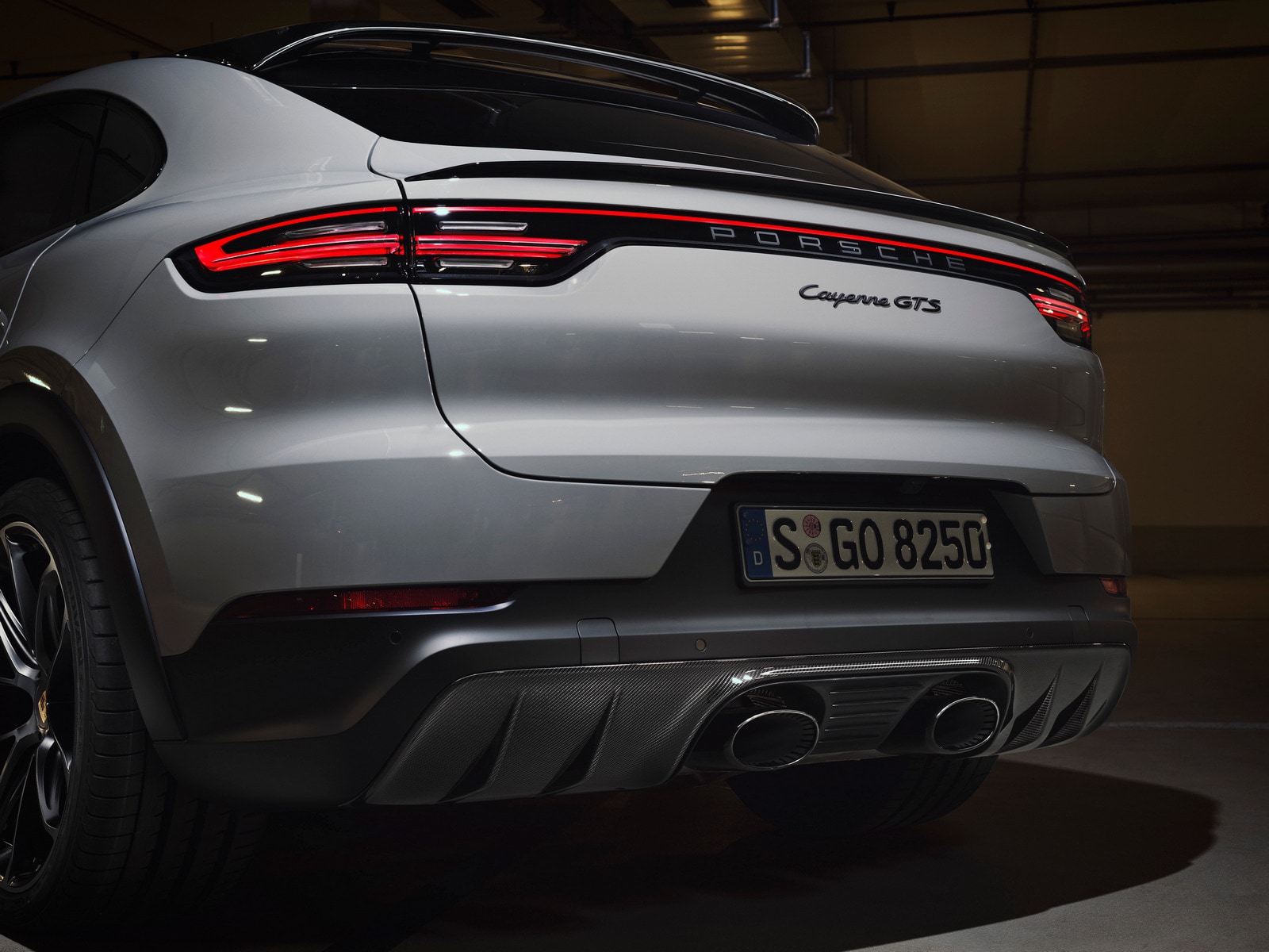 2021 Porsche Cayenne Gts Coupe Rear