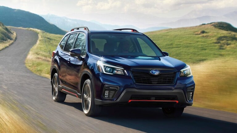 2021 Kia Sportage vs. 2021 Subaru Forester Comparison