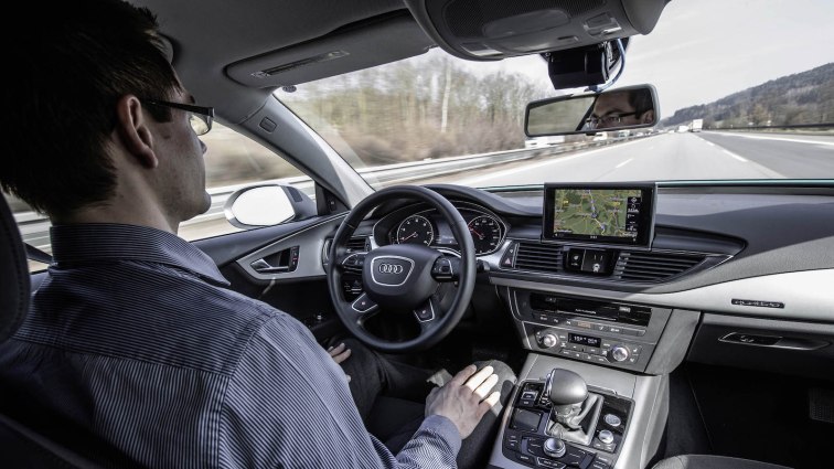 Audi A7 autonomous driving