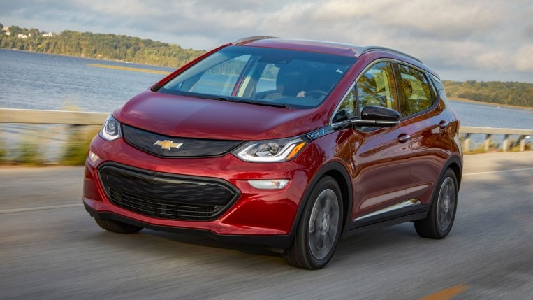 BP 2019 Chevrolet Bolt Red Action
