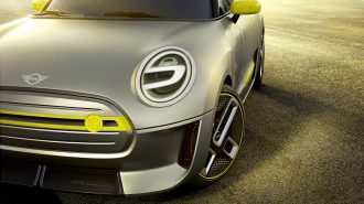 The Mini Cooper Electric