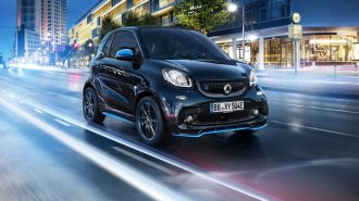 RT 2019 Smart EQ ForTwo Black Front
