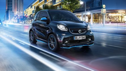RT 2019 Smart EQ ForTwo Black Front