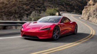A rendering of the planned second-generation Tesla Roadster