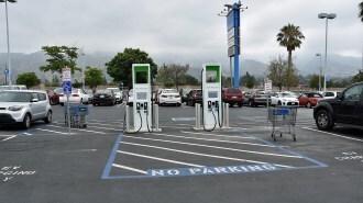 RT Electrify America Chargers Wal Mart Burbank California