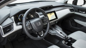 RT Honda Clarity Fuel Cell Interior