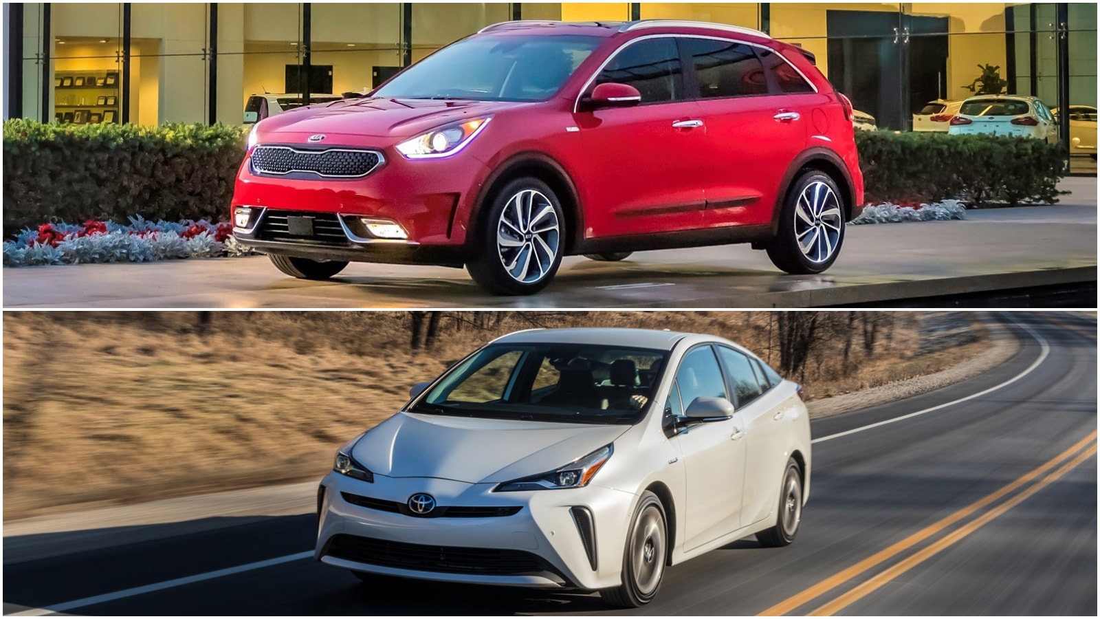 Kia Niro vs. Toyota Prius Comparison Kelley Blue Book