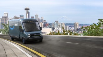 Rivian Amazon delivery vehicle