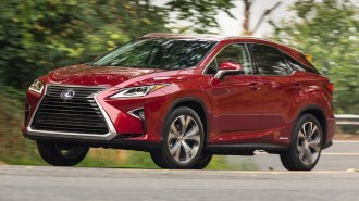 WC 2019 Lexus RX 450h Red