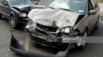 Car Crash With Two Vehicles
