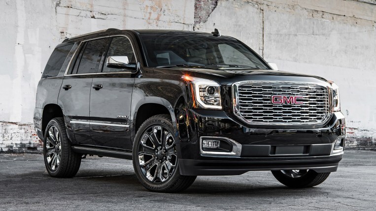 2019 GMC Yukon in Black.