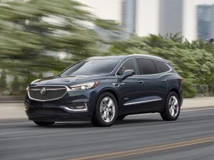 2021 Buick Enclave driving