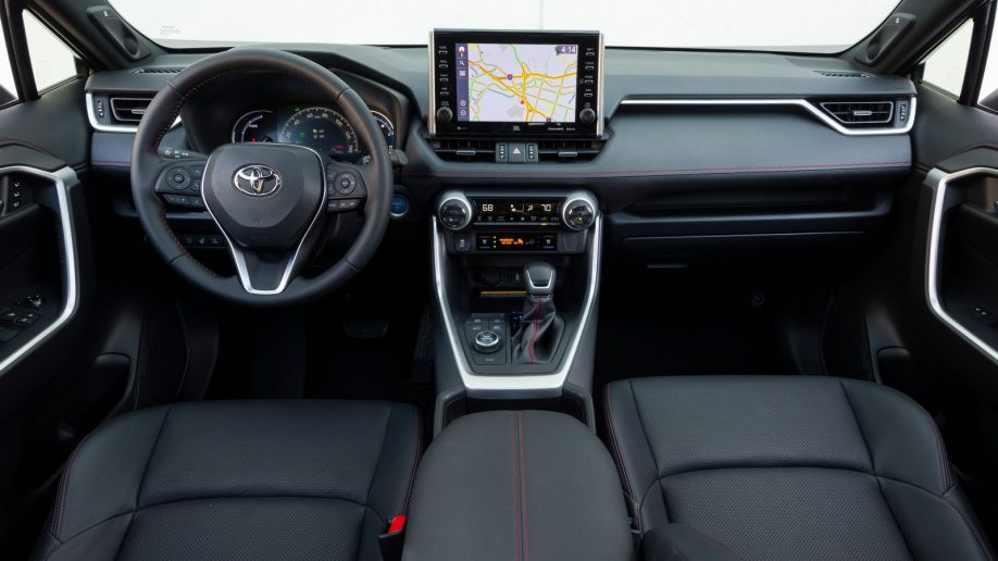 2022 Toyota RAV4 Prime interior.