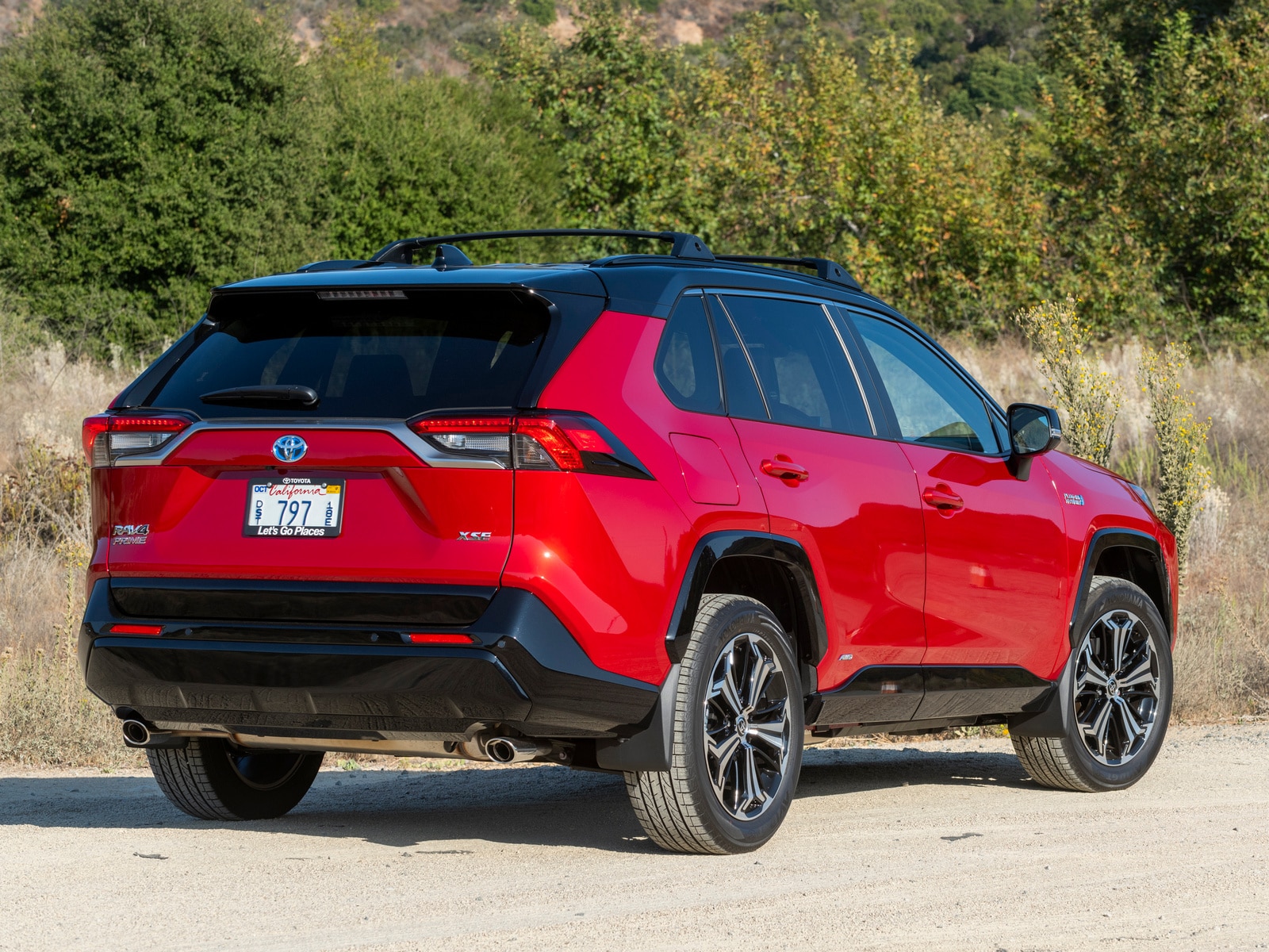 2021 Toyota Rav4 Prime Rear 3qtr