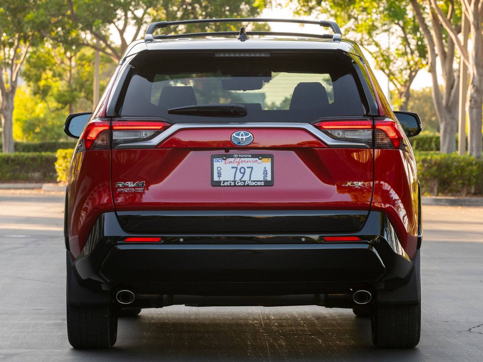 2021 Toyota Rav4 Prime Rear