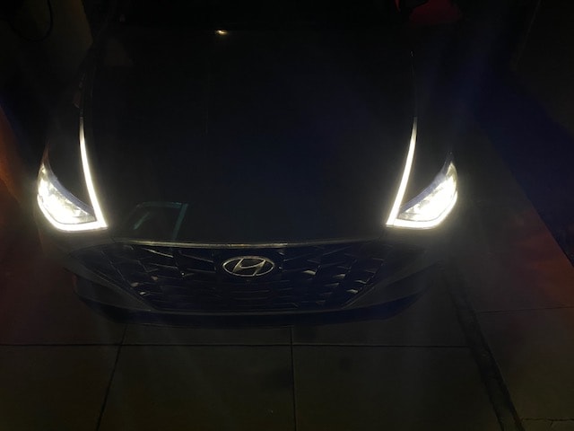 2020 hyundai sonata limited headlights