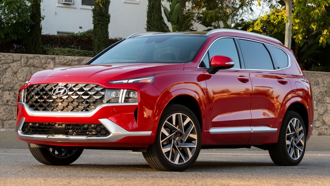 2021 Hyundai Santa Fe vs. 2021 Nissan Rogue Comparison Kelley Blue Book