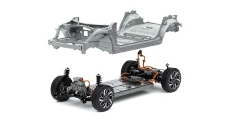 Hyundai E GMP EV Platform With Frame