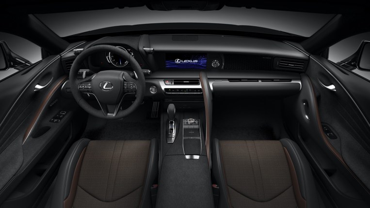 2021 Lexus LC500 Inspiration Series Interior