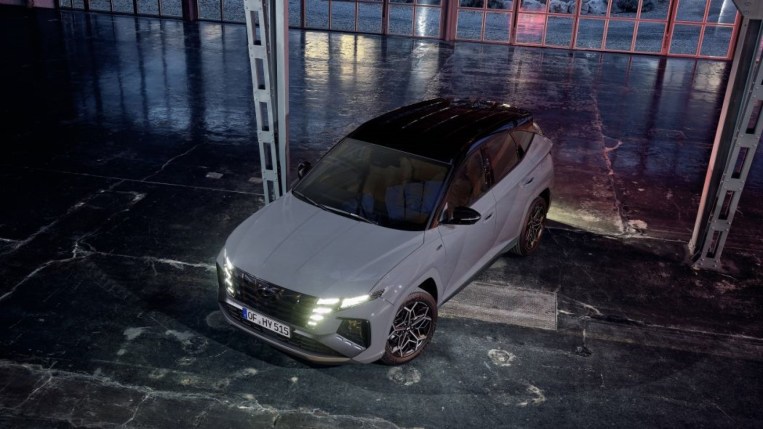 2021 Hyundai Tucson N Line Overhead