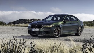 2022 BMW M5 CS Front Three Quarter