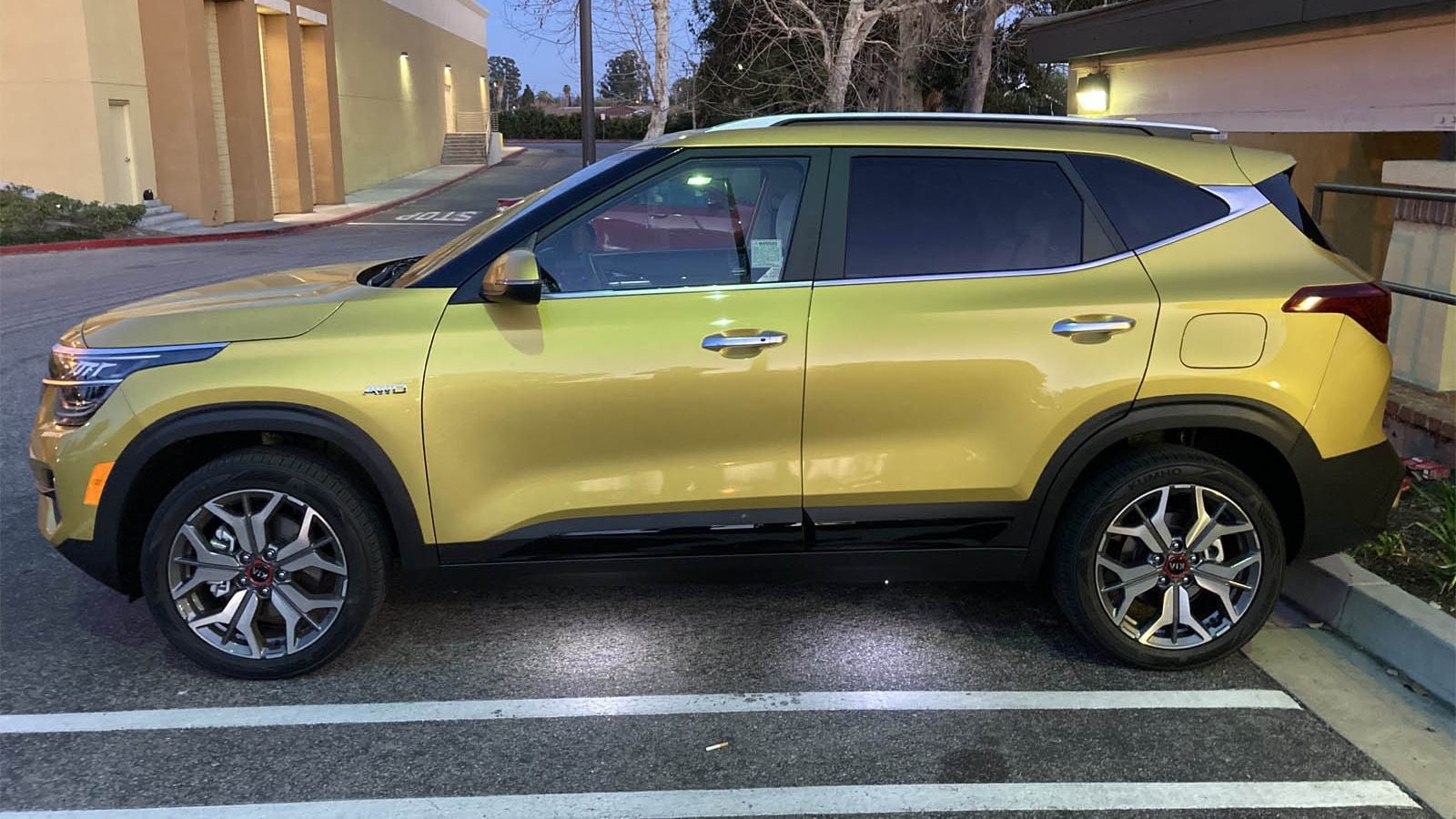 2021 Kia Seltos puddle lights