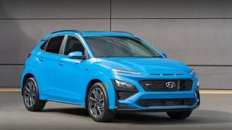 2022 Hyunda Kona N Line Front Three Quarter