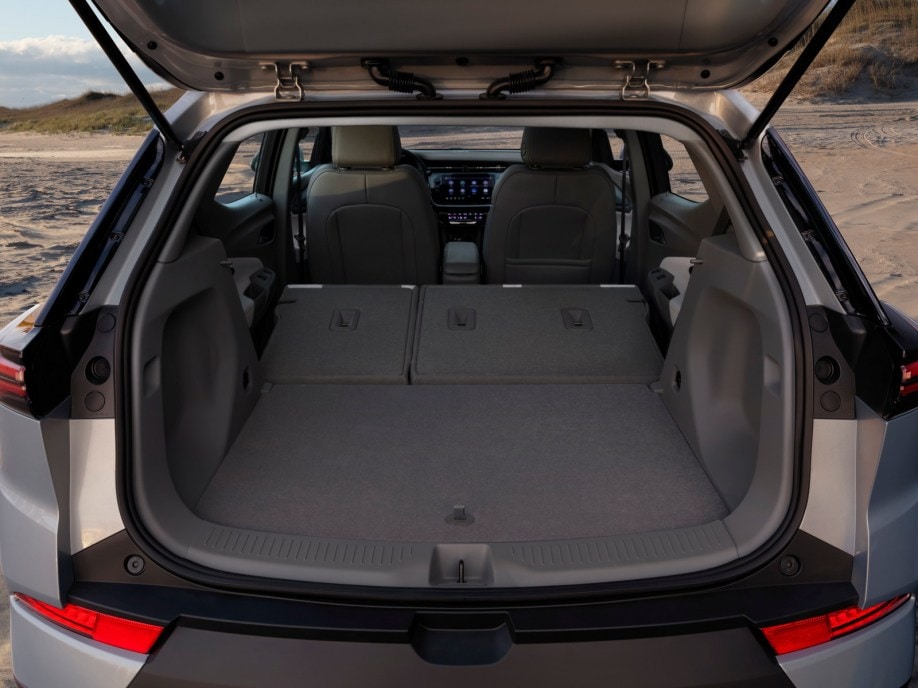 2022 Chevrolet Bolt EUV folded second row