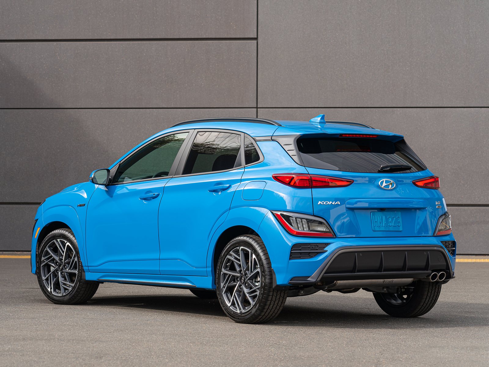2022 Hyundai Kona N Line Rear 3qtr