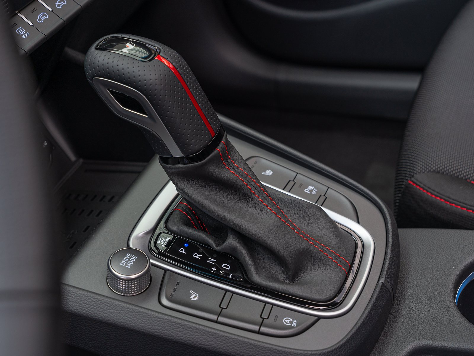 2022 Hyundai Kona N Line Shifter
