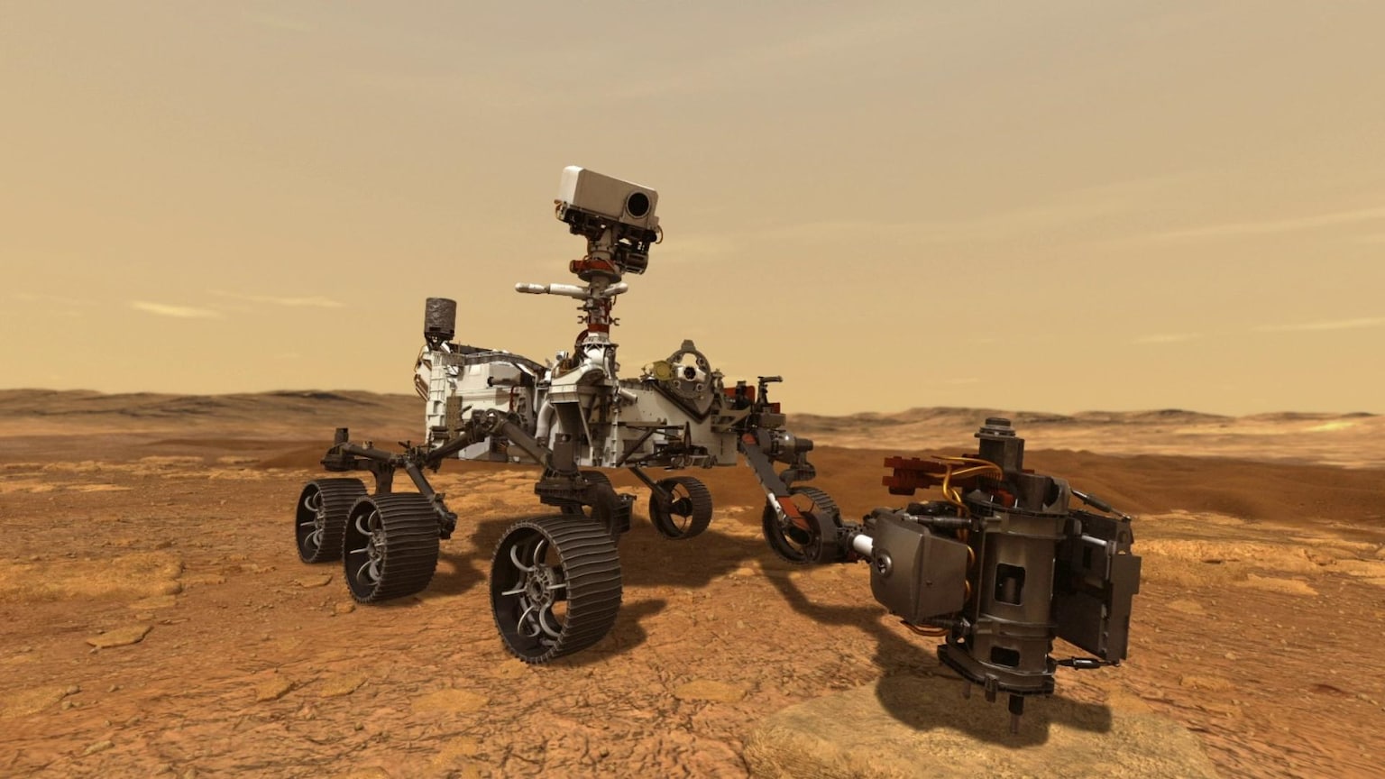 2022 Mars Rover Improved SelfDriving Mode, Larger Wheels