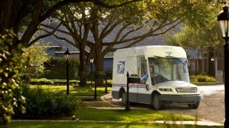 Usps Next Generation Delivery Vehicle Front Three Quarter