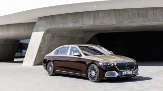2021 Mercedes Mayback S 580 Front Three Quarter