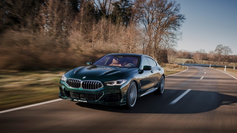 22 Bmw Alpina B8 Gran Coupe Gets Even More Power Than M8 Kelley Blue Book