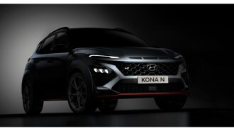 2022 Hyundai Kona N Front Three Quarter