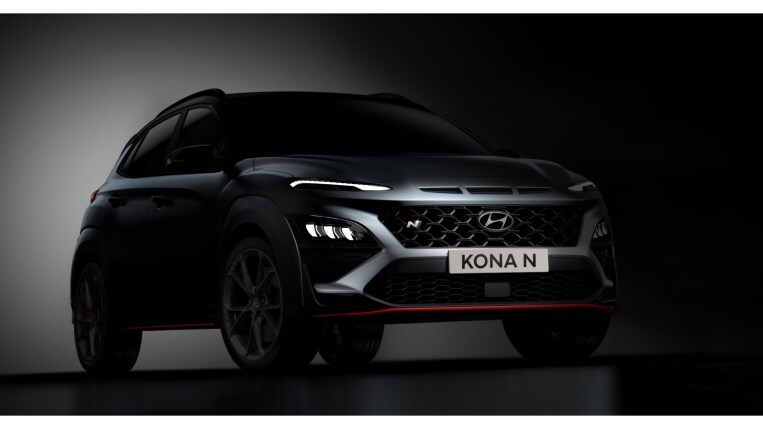 2022 Hyundai Kona N Front Three Quarter