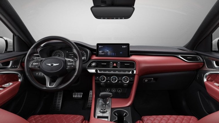 2022 Genesis G70 Launch Edition Interior
