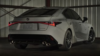 2022 Lexus Is 500 F Sport Performance Launch Edition Rear Three Quarter