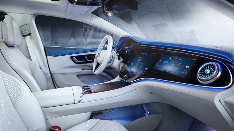 2022 Mercedes Eqs Interior Passenger View