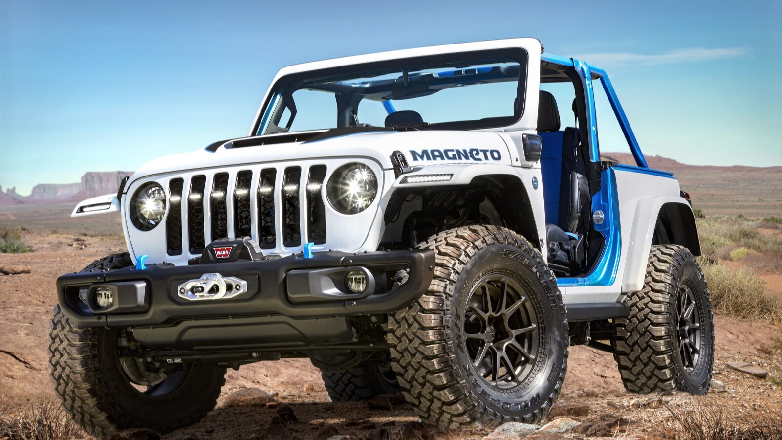 Jeep shop electric blue