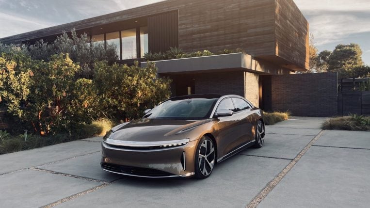 lucid air electric car