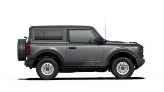 2021 Bronco Two-Door in Carbonized Gray