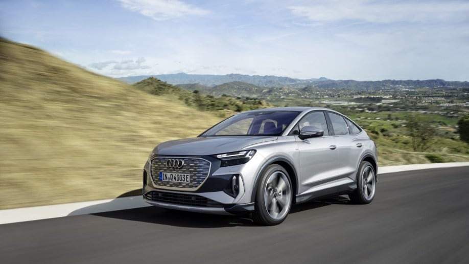 The new Audi Q4 electric vehicle