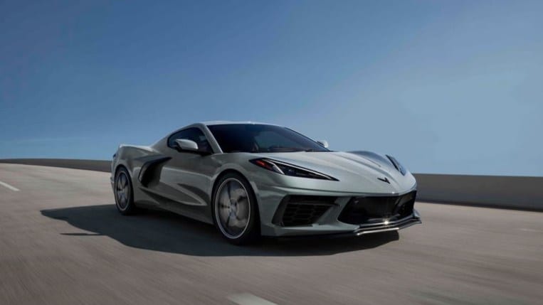 2022 Chevrolet Corvette Stingray Hypersonic Gray