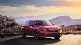 2022 Honda Civic Front Three Quarter