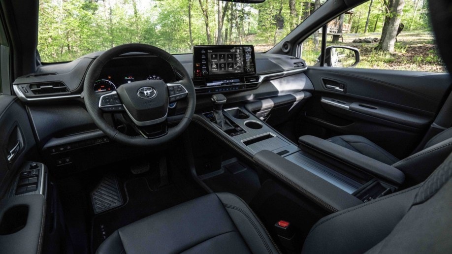 2022 Toyota Sienna Woodlands Edition interior.