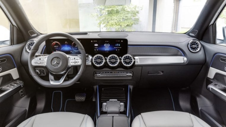 2022 Mercedes Benz Eqb Interior