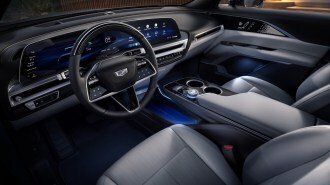 The interior of the 2023 Cadillac Lyriq