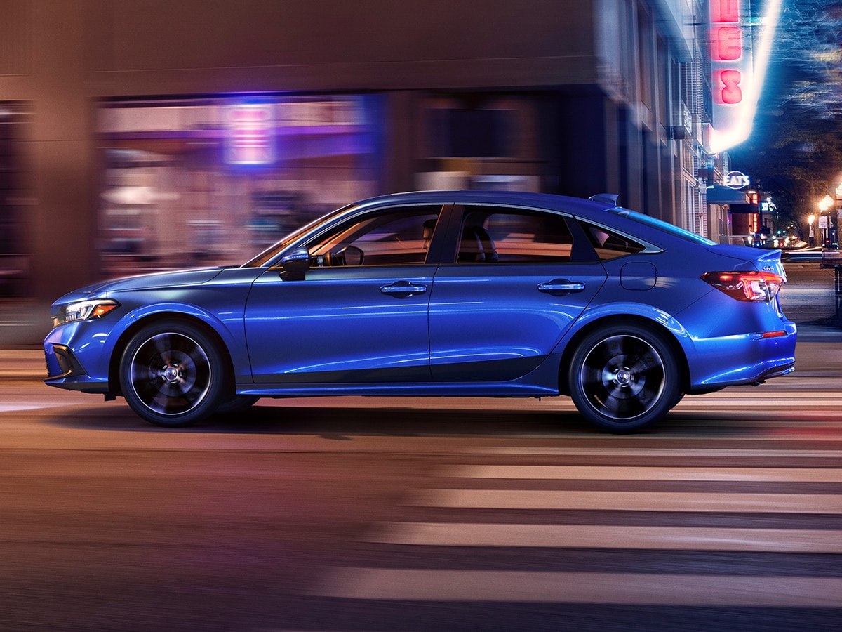 2022 Honda Civic Sport Profile in Blue