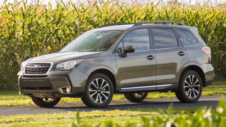 2017 Subaru Forester in green